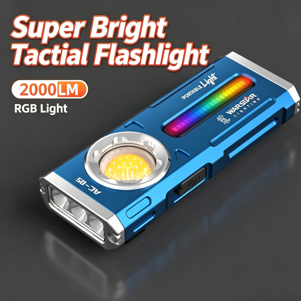 Outdoor Lighting The Range - AC05 Portable Flashlight High Bright Long‑Range