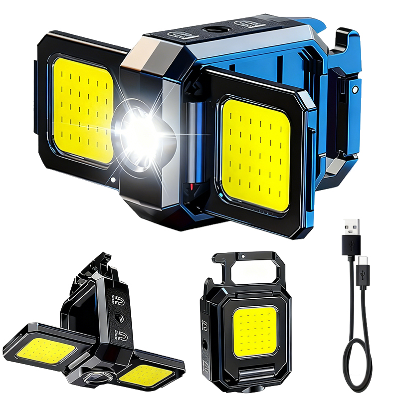 Outdoor Lighting Bulbs - Mini Flashlight Keychain Light COB Work