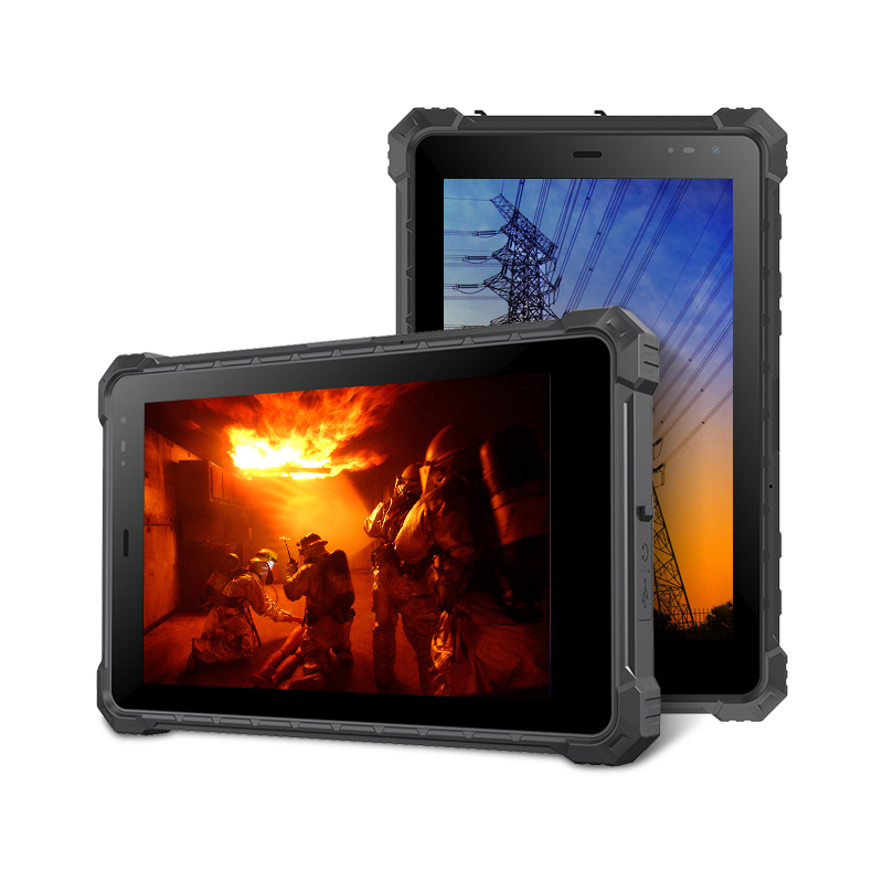Outdoor Lighting Options - Explosion optional 8-inch Rugged Android 4G