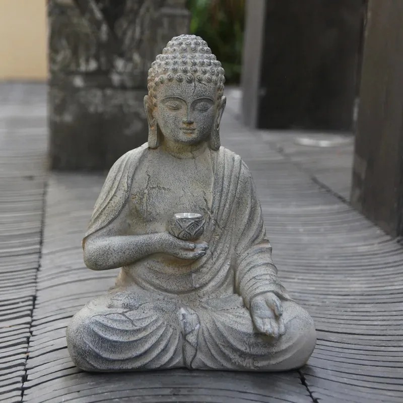 Outdoor Zen Lighting - 2026 latest models resin buddha statue