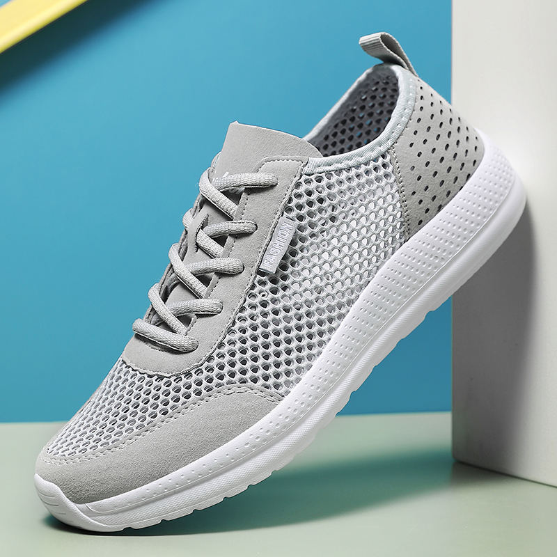 Outdoor Lighting High Quality - Men Soft Sport Shoes Breathable Fashion