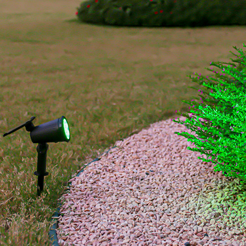 Outdoor Lighting Options - 9 LED Solar Spotlights Outdoor, 3