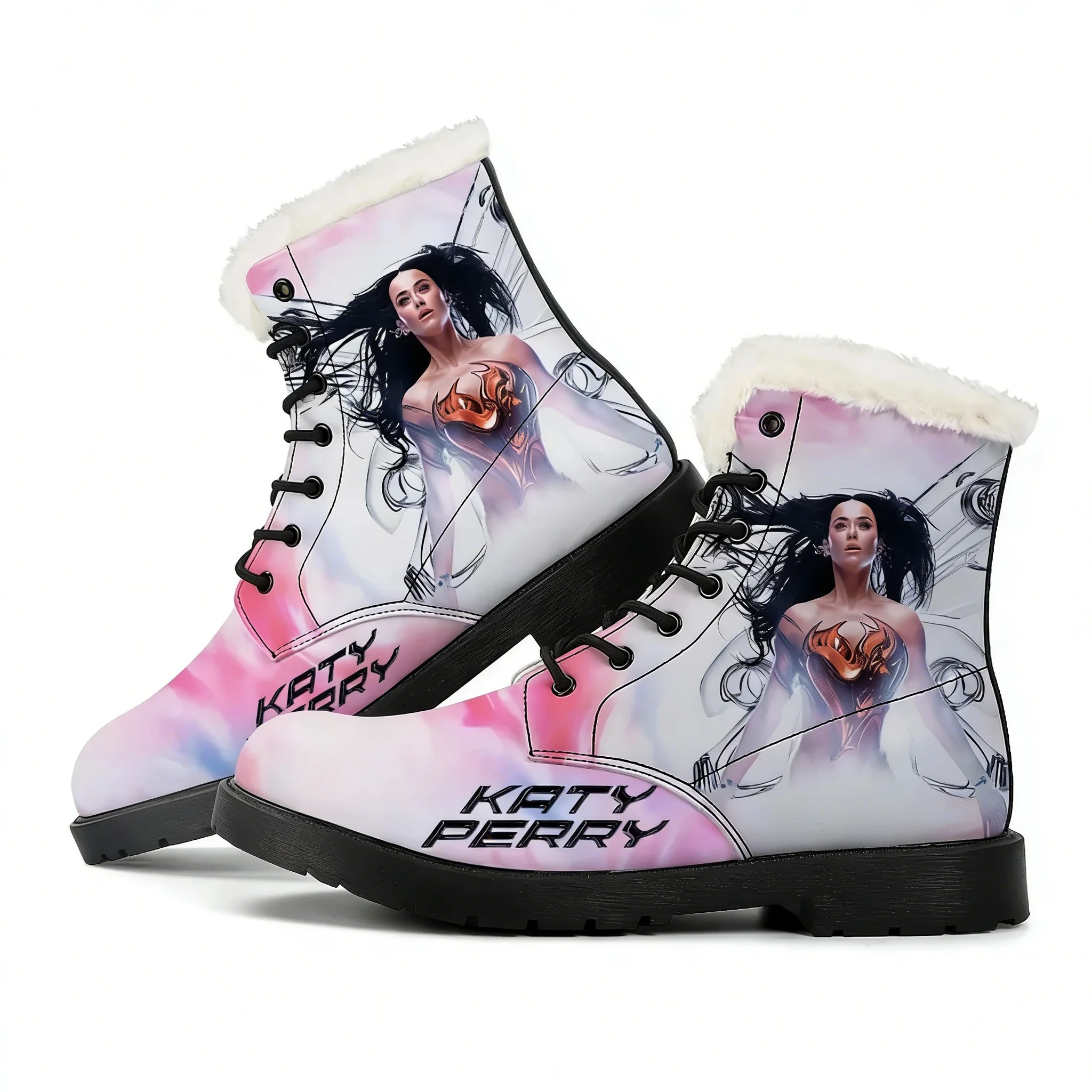 Outdoor Lighting High Quality - Katy Perry Plush Boots Mens Womens