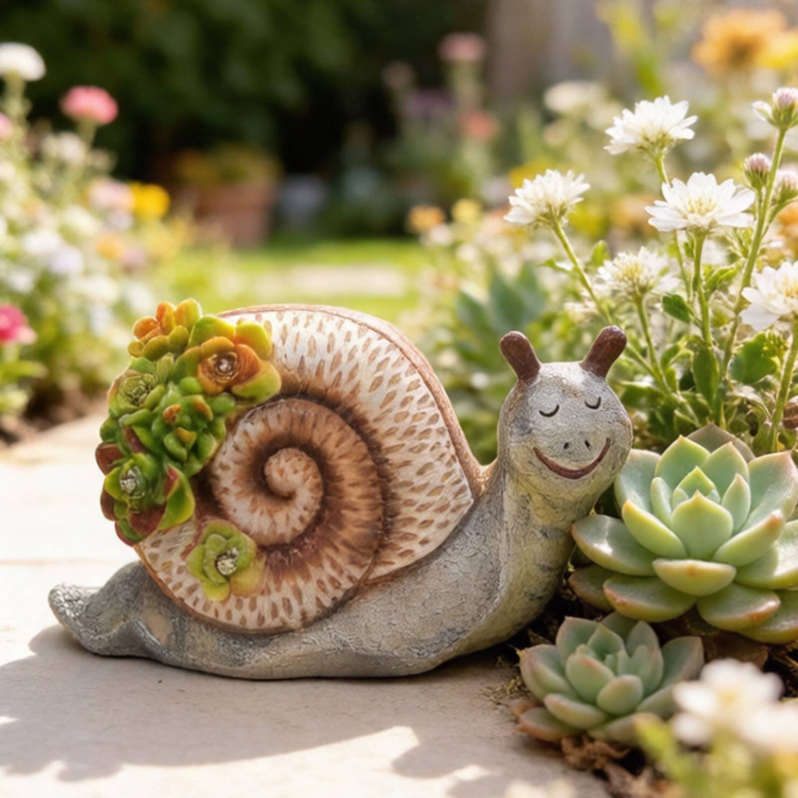 Outdoor Lighting Patio - Cartoon Snail Decor Waterproof Cute Snail