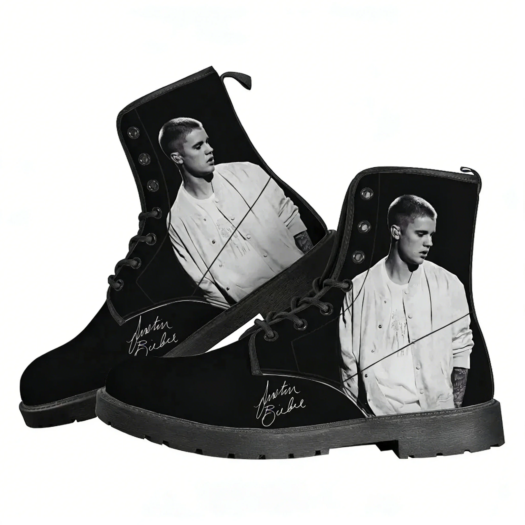 Outdoor Lighting High Quality - Justin Bieber Boots Mens Womens Teenager