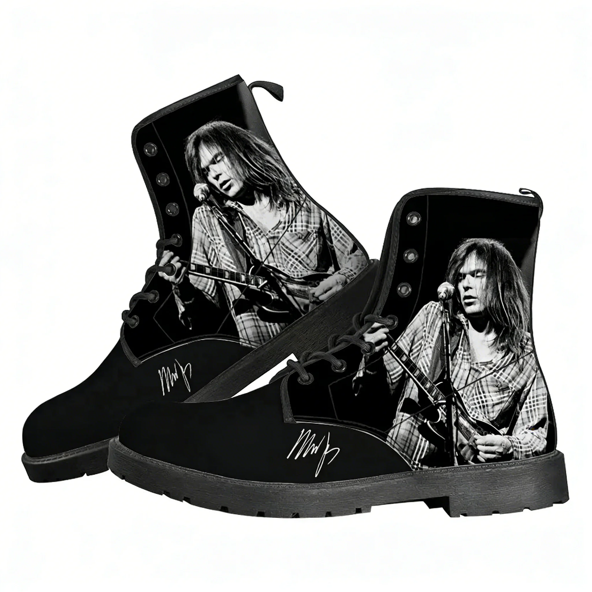 Neil Young Boots Mens Womens T - Outdoor Lighting High Quality ulasan dan harga