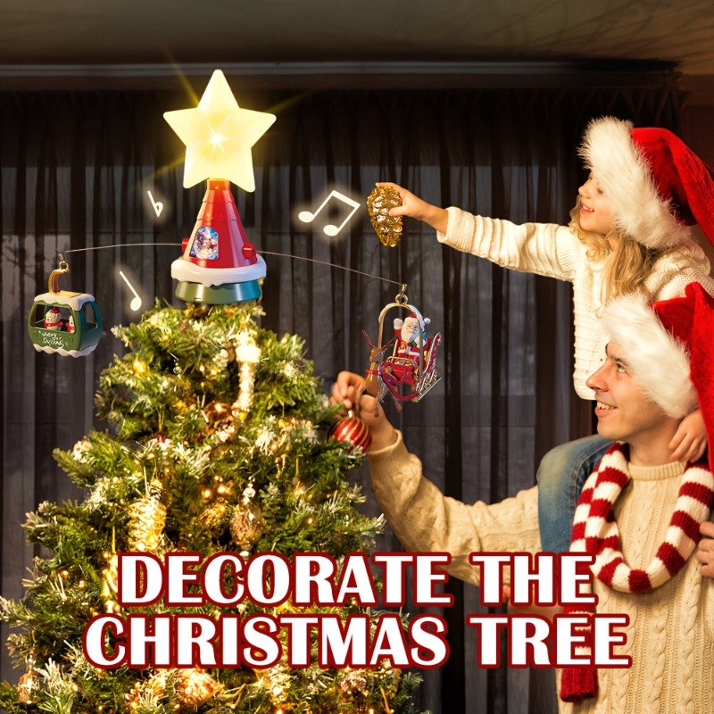 Christmas Tree Top Rotating Ca - Outdoor Lighting Tree ulasan dan harga