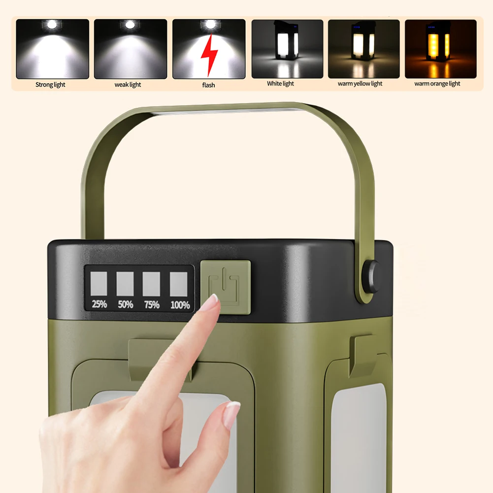 Solar Outdoor Portable Camping - Outdoor Lighting Bulbs ulasan dan harga