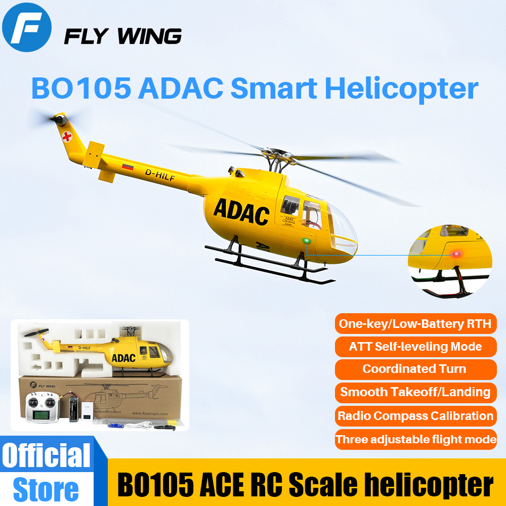 FLY WING BO105 Scale Helicopte - Outdoor Lighting Options ulasan dan harga