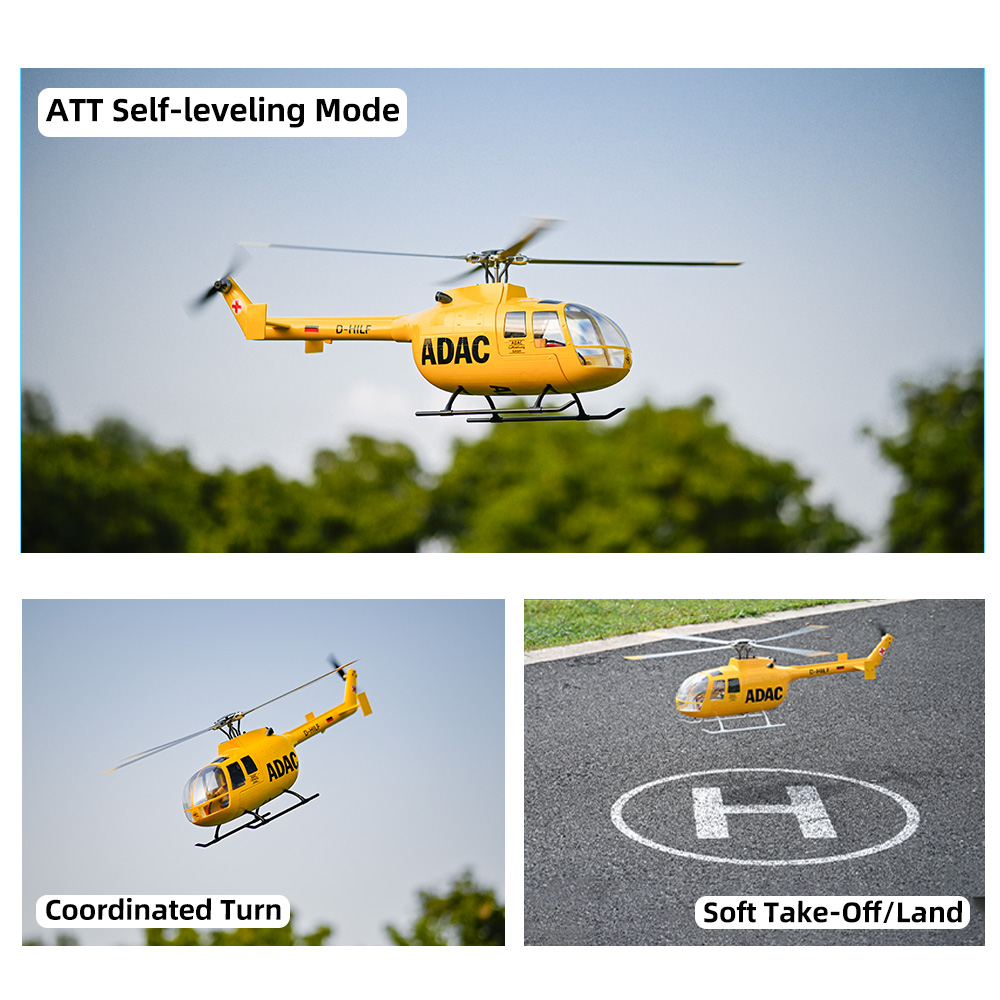 FLY WING BO105 Scale Helicopte - Outdoor Lighting Options ulasan dan harga
