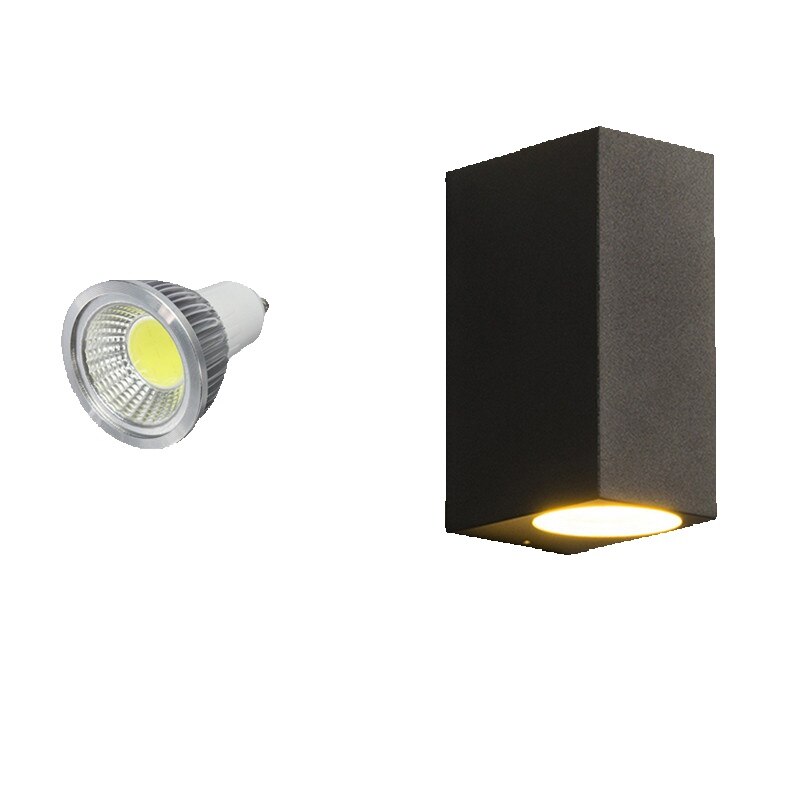 GU10 Bulb Replaceable Wall Lam - Outdoor Lighting Glass Replacement ulasan dan harga