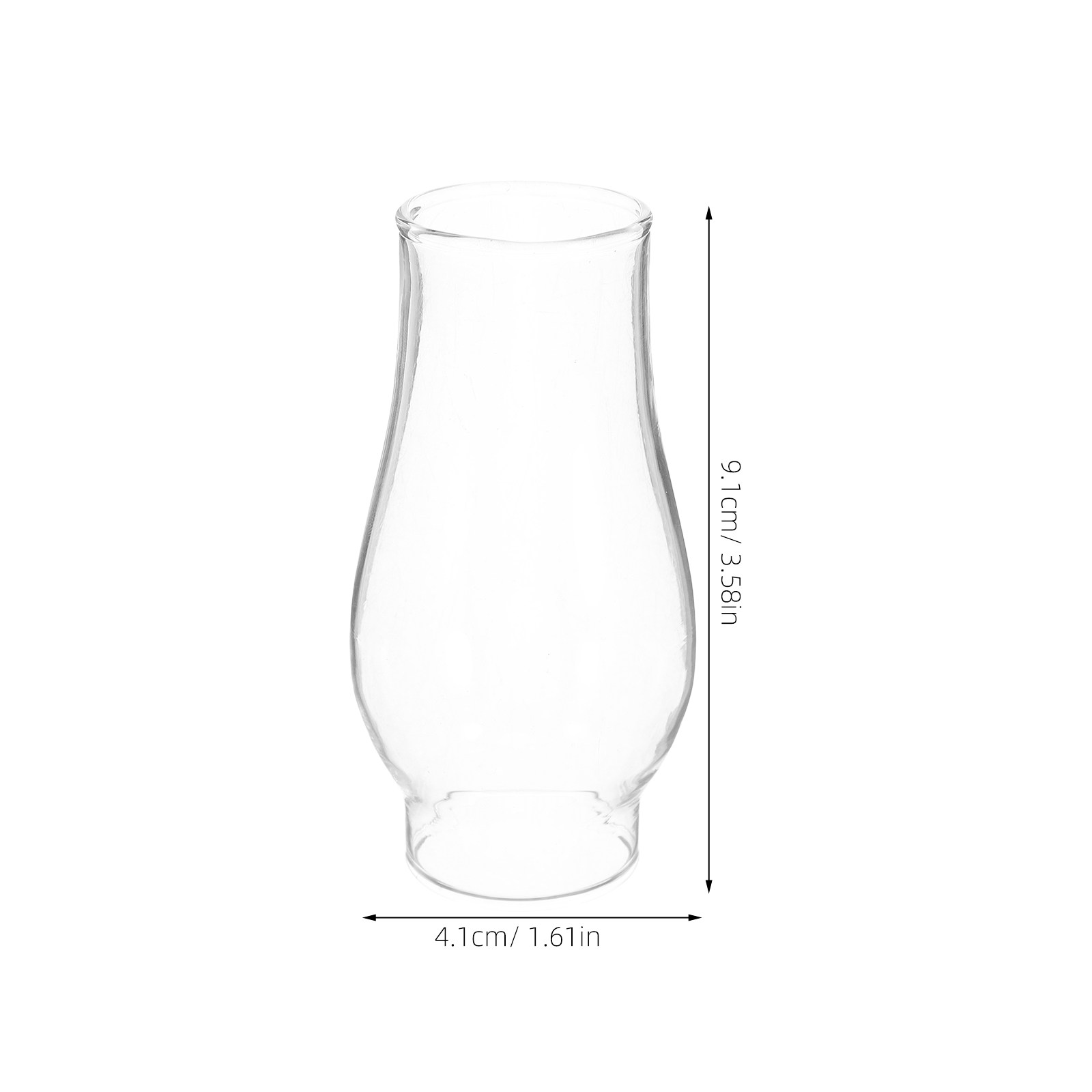 Vintage Hurricane Lamp Glass C - Outdoor Lighting Glass Replacement ulasan dan harga