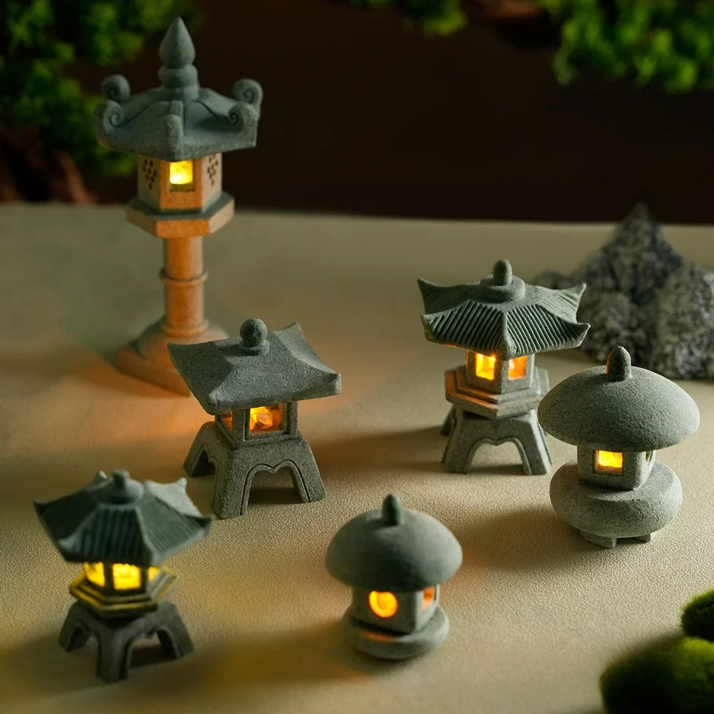 Mini Pagoda Lantern Light Gard - Outdoor Zen Lighting ulasan dan harga