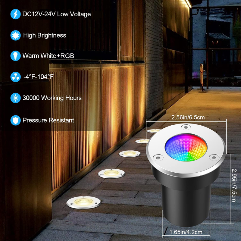 RGBW Low Voltage Landscape Lig - Landscape Spike Light ulasan dan harga