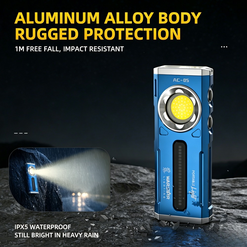 AC05 Portable Flashlight High  - Outdoor Lighting The Range ulasan dan harga
