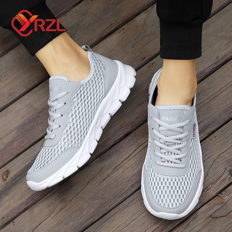 YRZL Tennis Shoes for Men Ligh - Outdoor Lighting High Quality ulasan dan harga