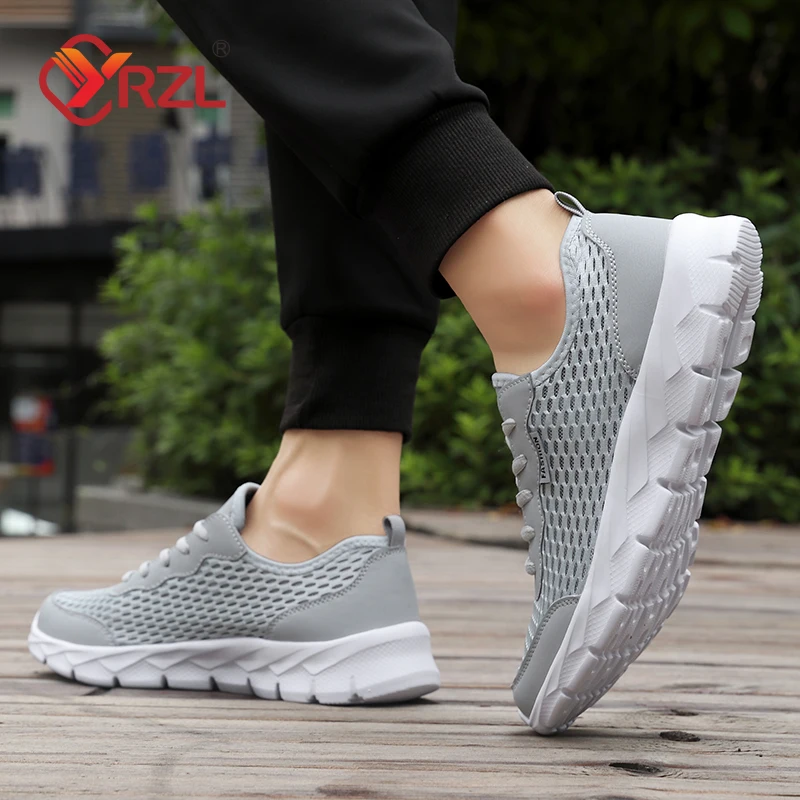 YRZL Tennis Shoes for Men Ligh - Outdoor Lighting High Quality ulasan dan harga