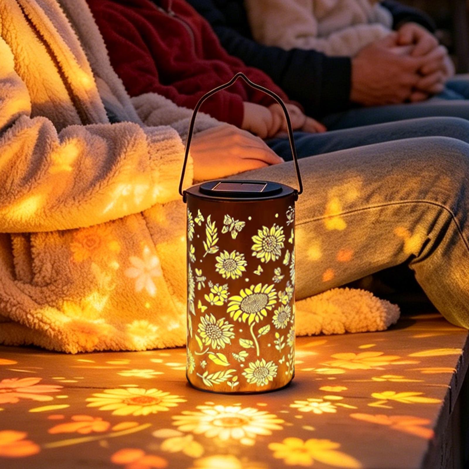 Sunflower Solar Lantern Weathe - Outdoor Lighting Tree ulasan dan harga