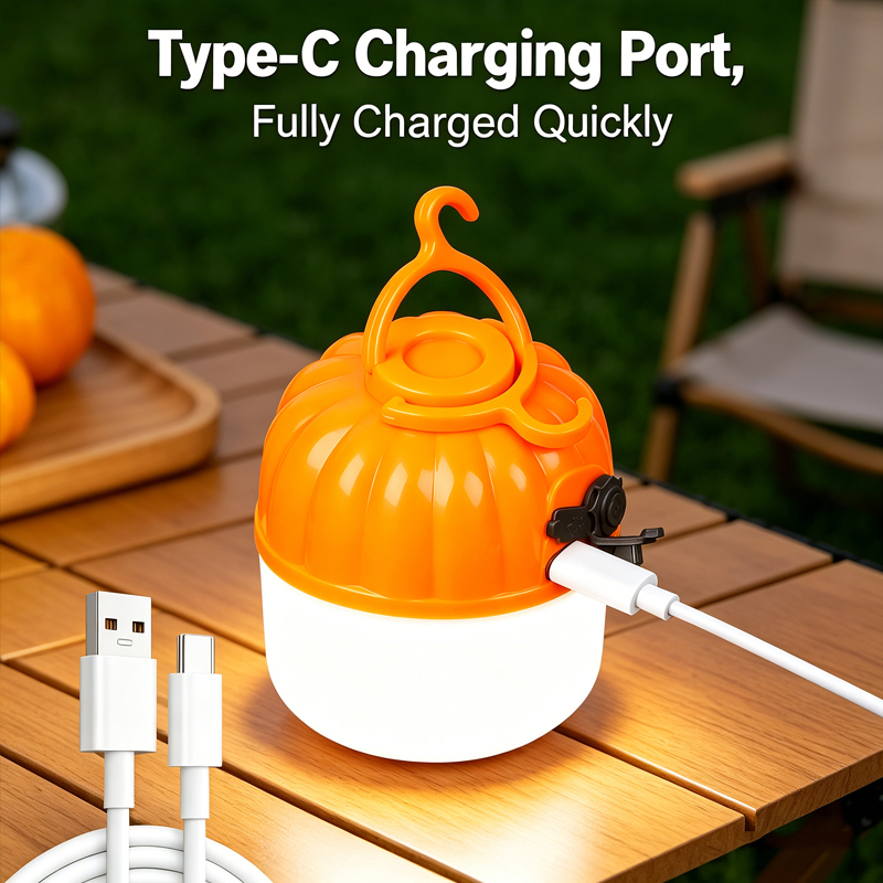 Mini Portable LED Pumpkin Bulb - Outdoor Lighting Bulbs ulasan dan harga