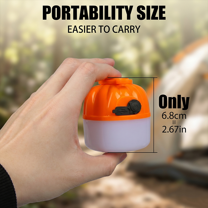 Mini Portable LED Pumpkin Bulb - Outdoor Lighting Bulbs ulasan dan harga