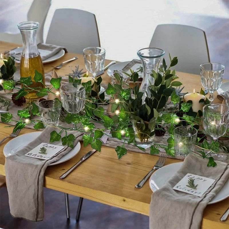 Green Ivy 210cm LED Light Stri - Outdoor Lighting Tree ulasan dan harga