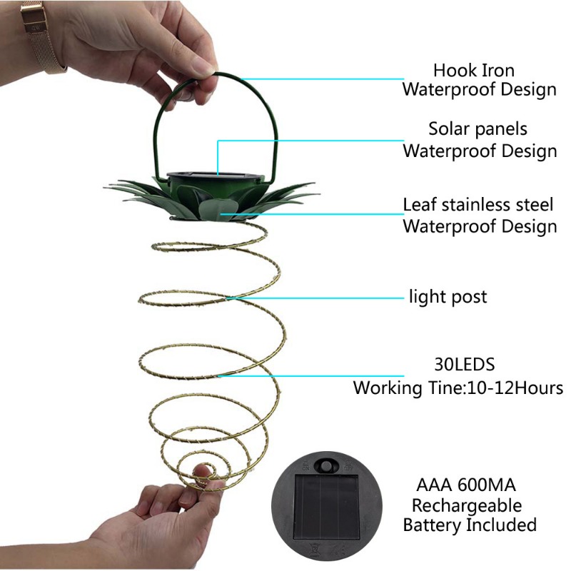 Solar Charging Light LED Coppe - Outdoor Lighting No Wiring ulasan dan harga