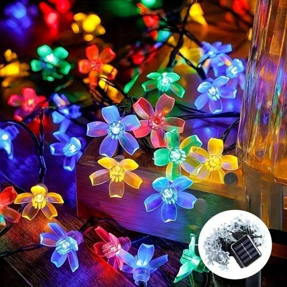 Solar Cherry Blossom Outdoor S - Landscape Spike Light ulasan dan harga