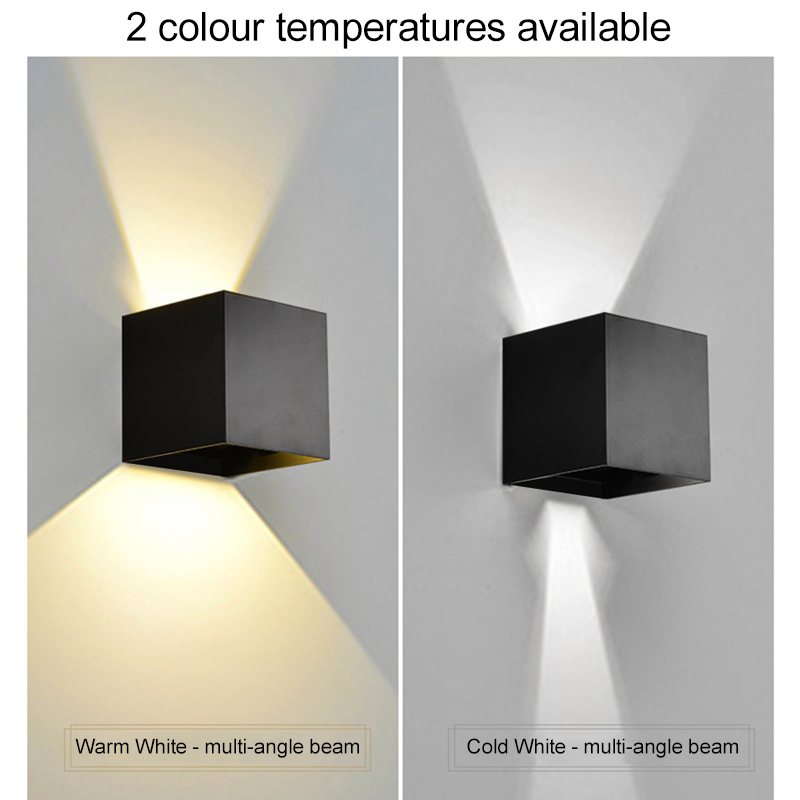 LED Wall Lamps 7W Cold White W - Outdoor Lighting Up And Down ulasan dan harga