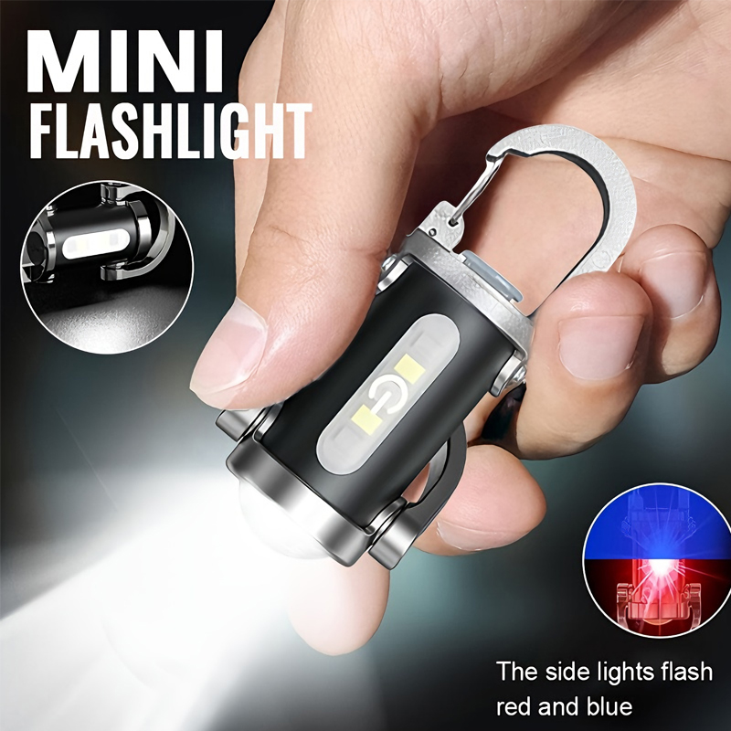 Mini Keychain Flashlight Recha - Outdoor Lighting Hooks ulasan dan harga