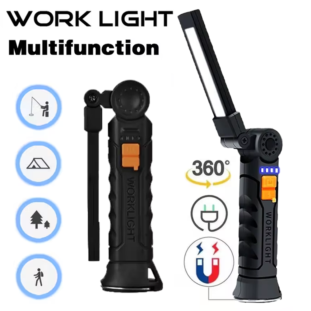 Portable COB LED Flashlight US - Outdoor Lighting Panel ulasan dan harga