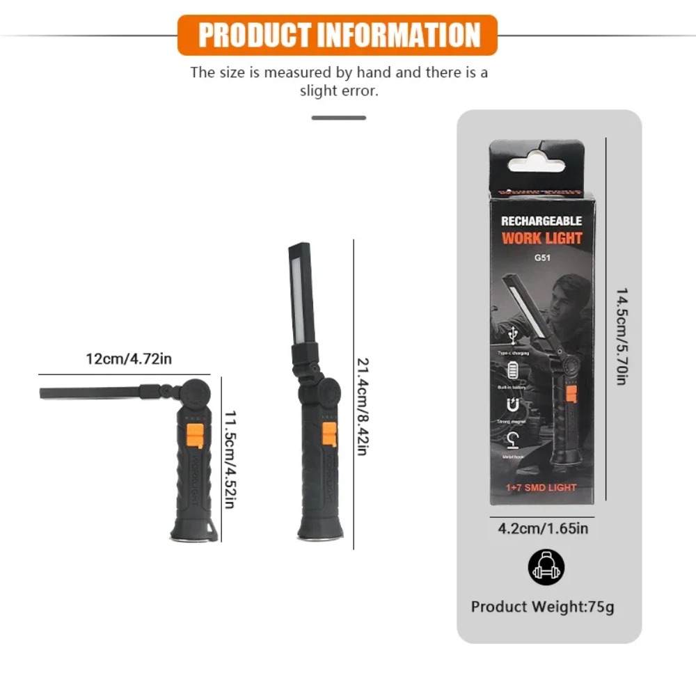 Portable COB LED Flashlight US - Outdoor Lighting Panel ulasan dan harga
