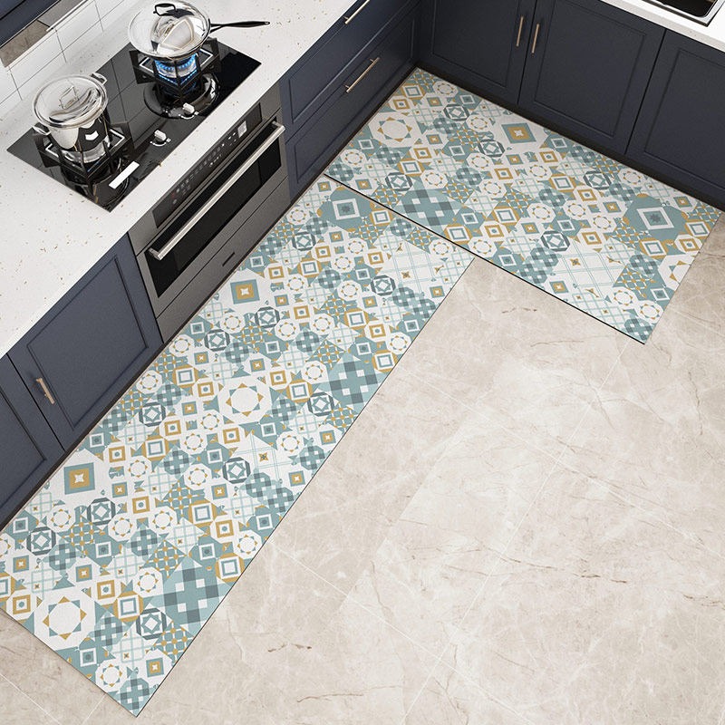 Bohemian Plaid Kitchen Floor M - Outdoor Lighting Online ulasan dan harga