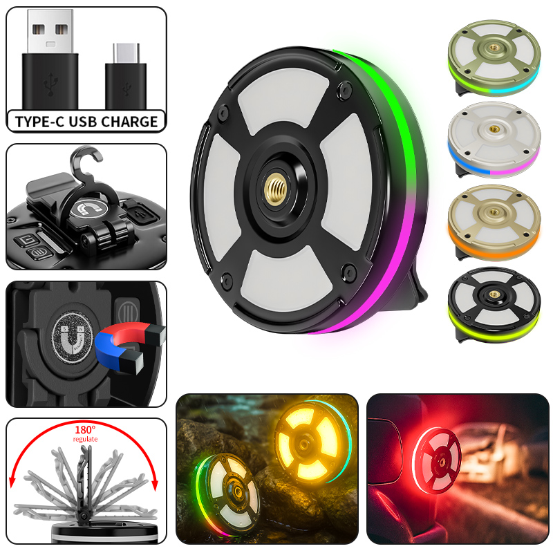 Rechargeable Waterproof Outdoo - Outdoor Lighting Hooks ulasan dan harga