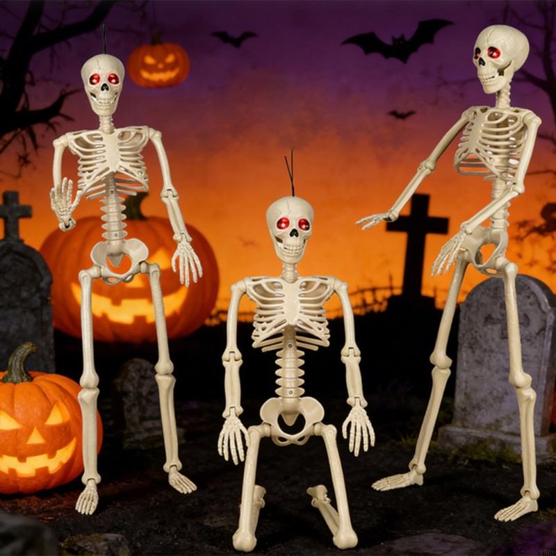 Glowing Skeleton Figure Decora - Outdoor Lighting Halloween ulasan dan harga