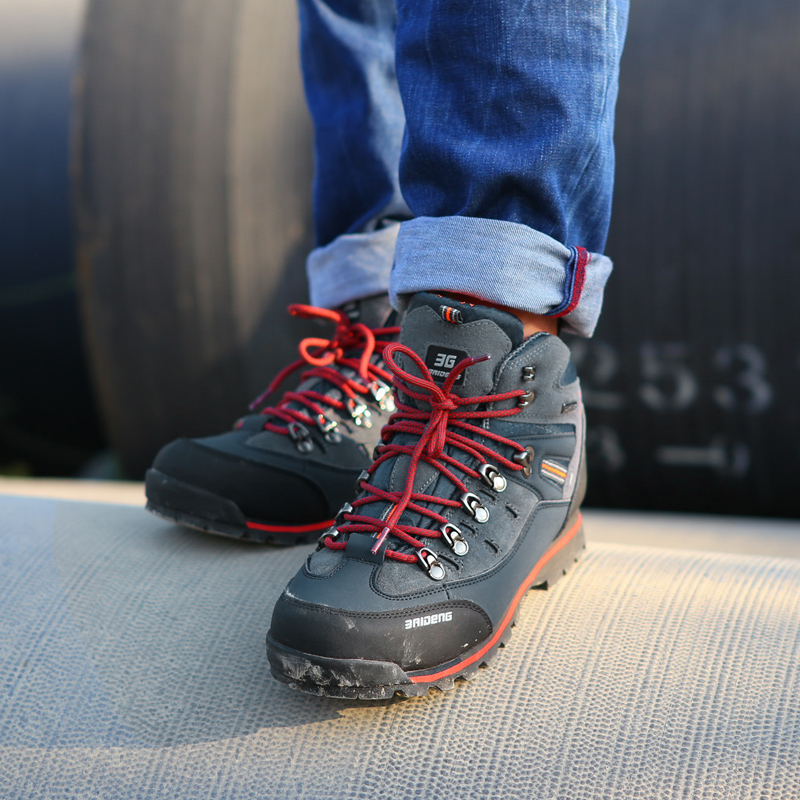 High End Men Hiking Shoe Quali - Outdoor Lighting High Quality ulasan dan harga