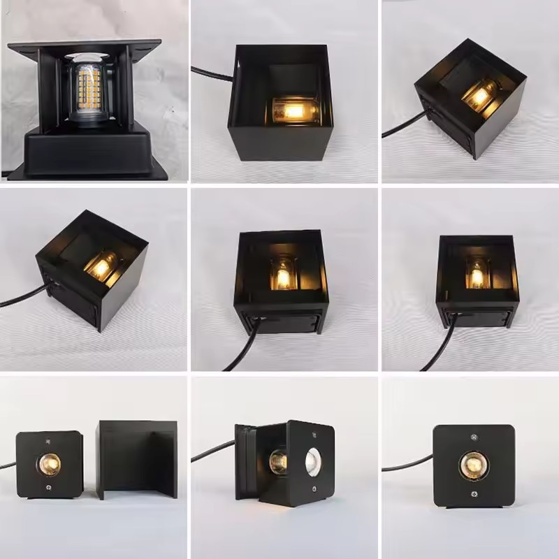 Modern LED Wall Lamp Waterproo - Outdoor Lighting Glass Replacement ulasan dan harga