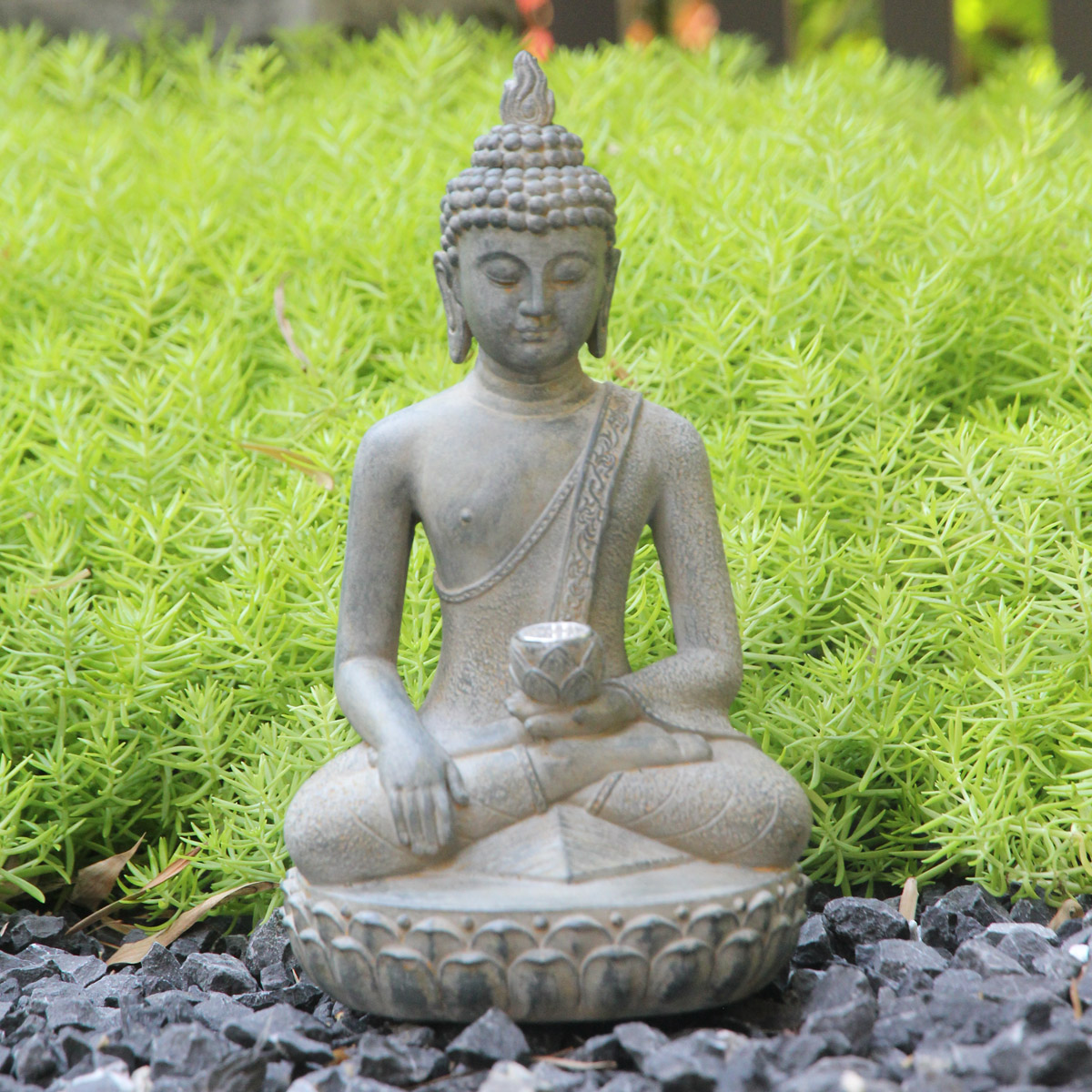 Zen-Inspired Solar-Powered Bud - Outdoor Zen Lighting ulasan dan harga