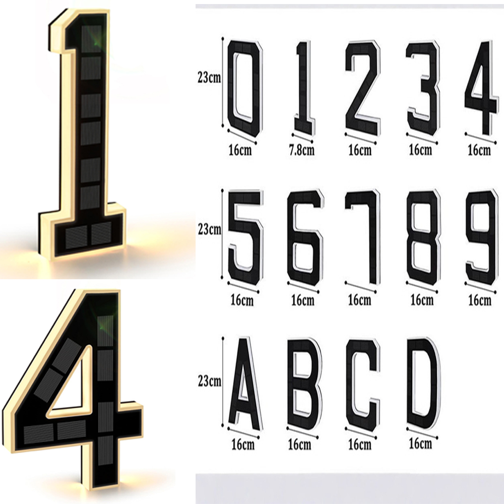 Solar House Number Lights Hous - Landscape Spike Light ulasan dan harga