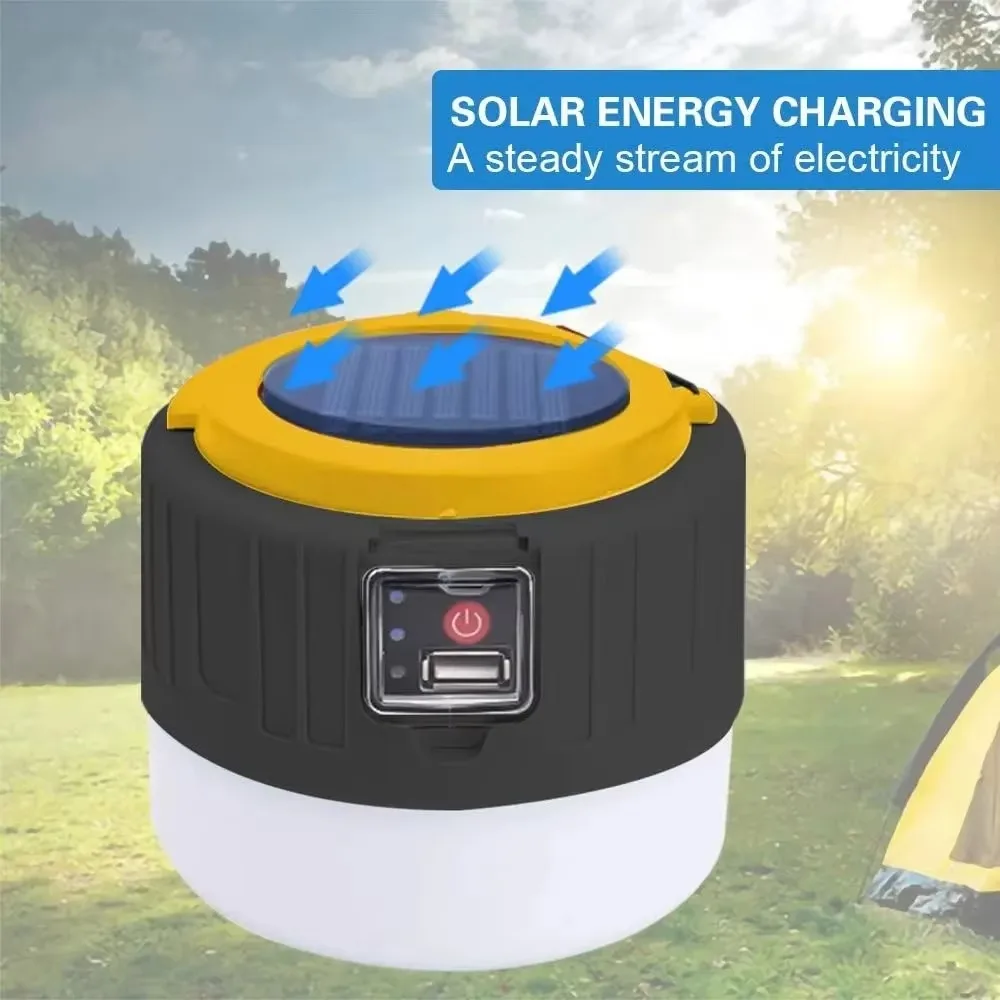 Solar Camping Lantern Recharge - Outdoor Lighting Bulbs ulasan dan harga