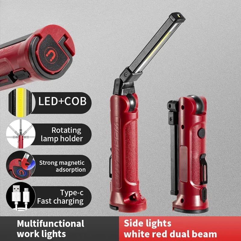 COB LED Work Light Rechargeabl - Outdoor Lighting Panel ulasan dan harga