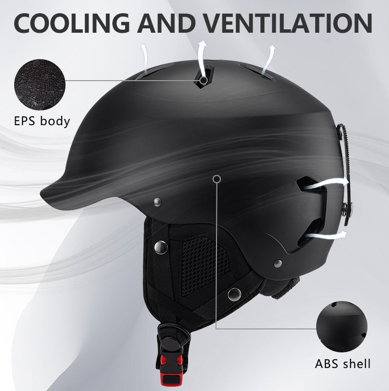 Eastinear-ski Helmet for Men a - Outdoor Lighting High Quality ulasan dan harga