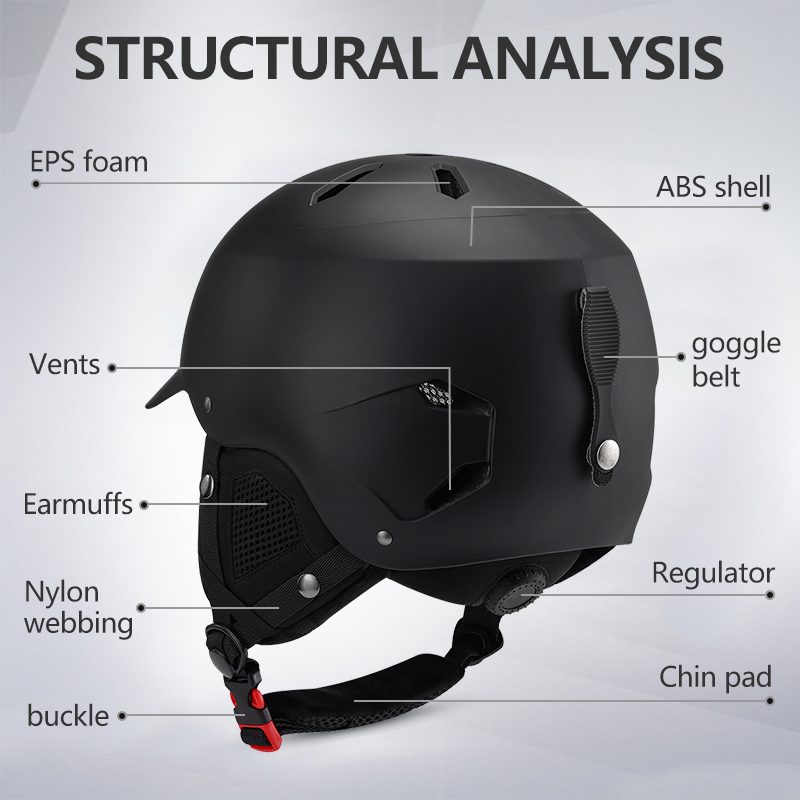 Eastinear-ski Helmet for Men a - Outdoor Lighting High Quality ulasan dan harga