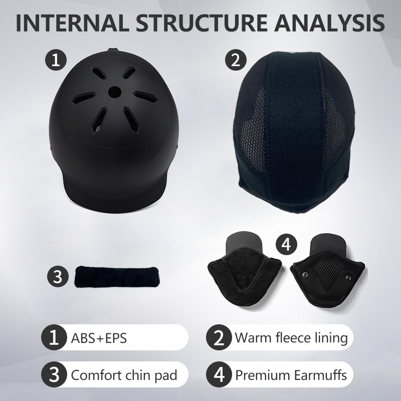Eastinear-ski Helmet for Men a - Outdoor Lighting High Quality ulasan dan harga