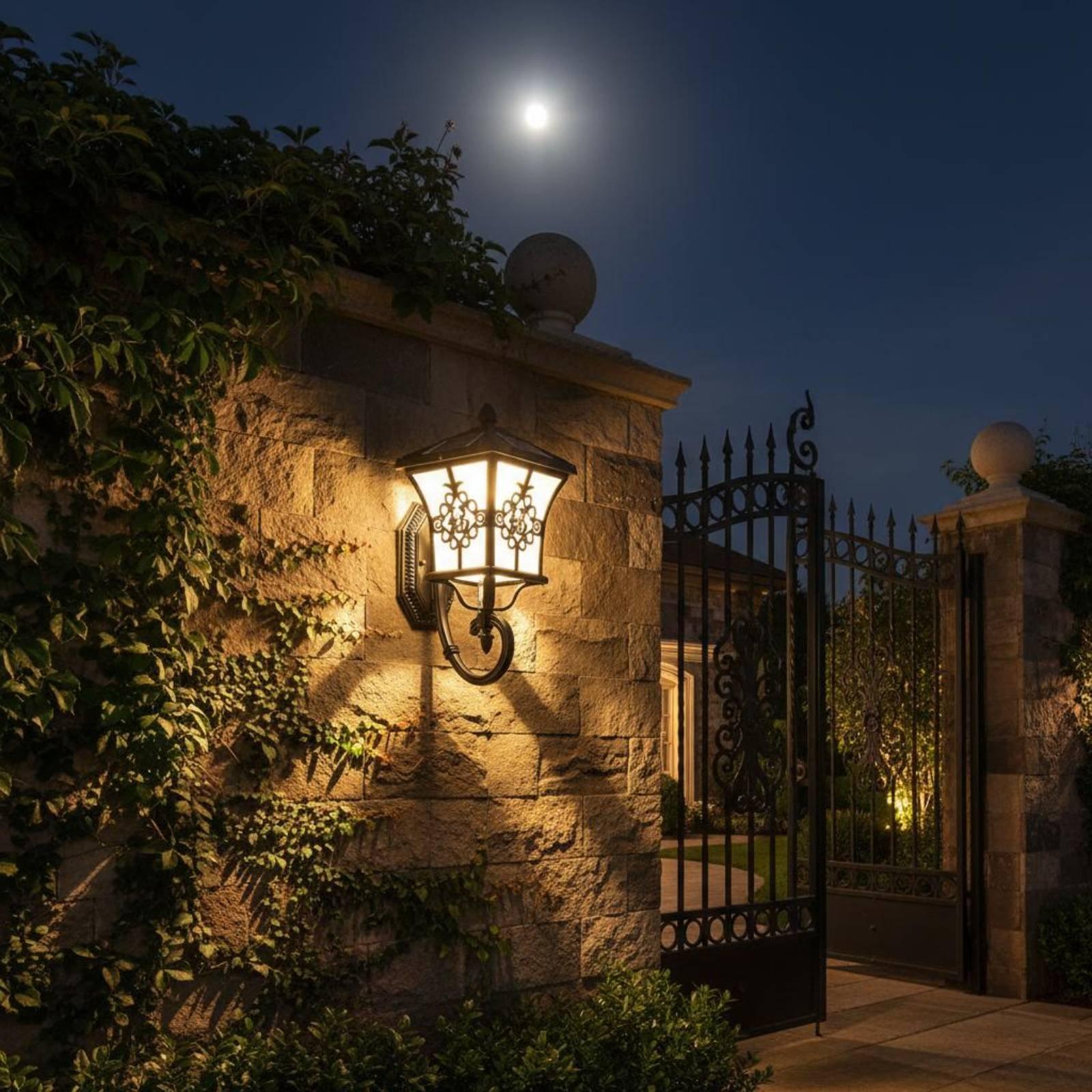 Solar Led Outdoor Wall Lamp El - Outdoor Lighting Patio ulasan dan harga