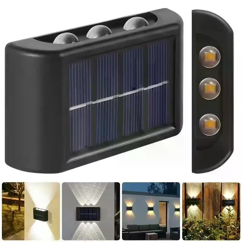 Solar Wall Lamp Outdoor Waterp - Outdoor Lighting Up And Down ulasan dan harga