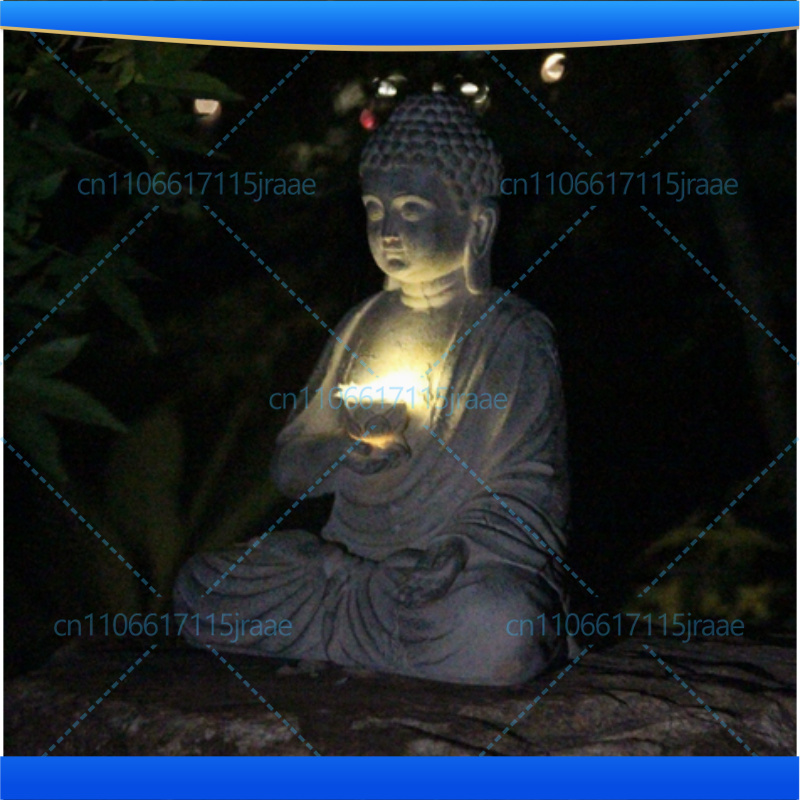 Zen Garden Decor Resin Buddha  - Outdoor Zen Lighting ulasan dan harga