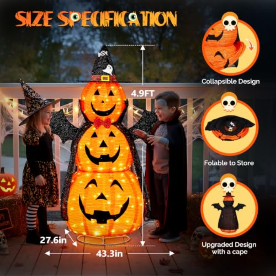 Outdoor Halloween Decorations: - Outdoor Lighting Halloween ulasan dan harga