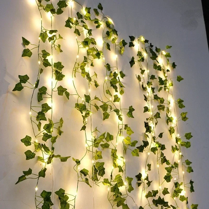 1/4/8PCS 2M Climbing Rattan Li - Outdoor Lighting No Wiring ulasan dan harga