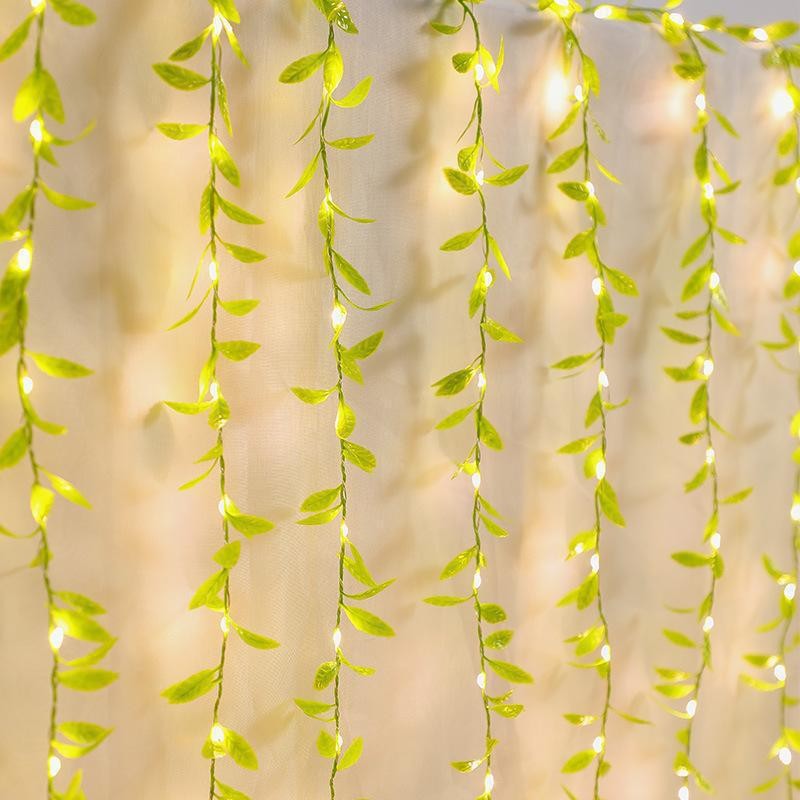 1/4/8PCS 2M Climbing Rattan Li - Outdoor Lighting No Wiring ulasan dan harga