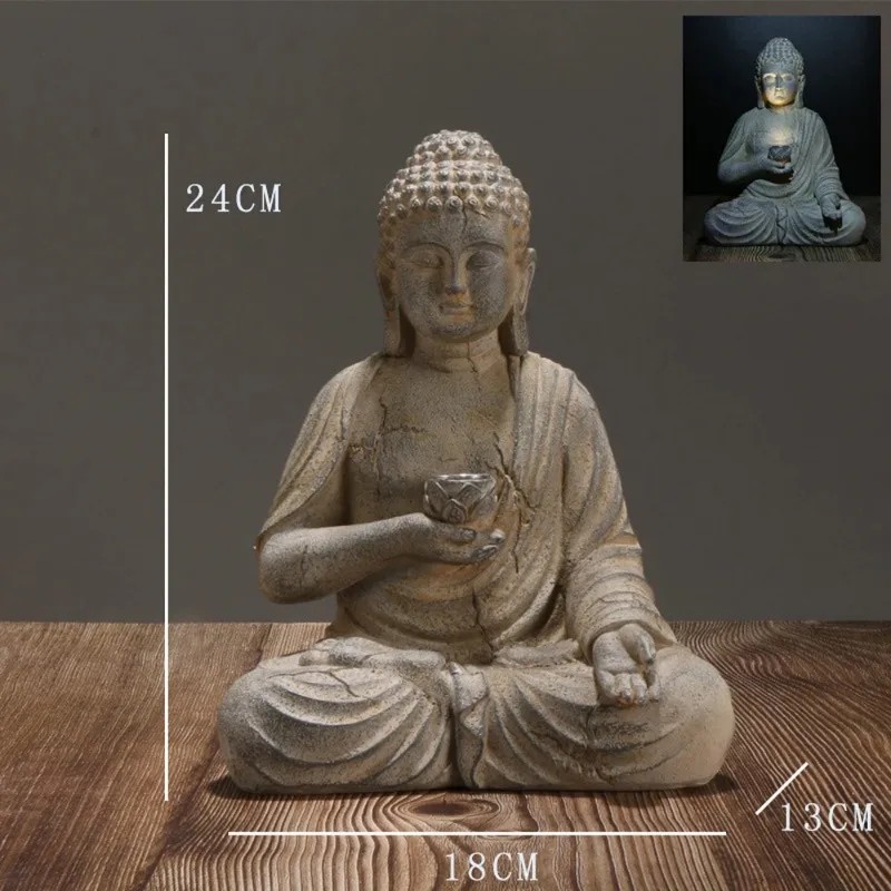 2026 latest models resin buddh - Outdoor Zen Lighting ulasan dan harga